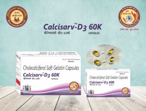 CALCISARV D3 60K CAP